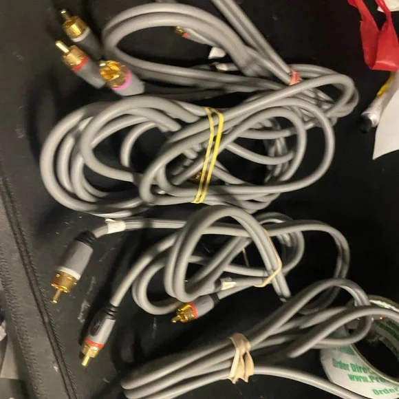 Home audio cables rca to rca